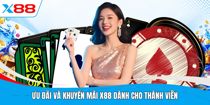 Ưu đãi và khuyến mãi X88 dành cho thành viên